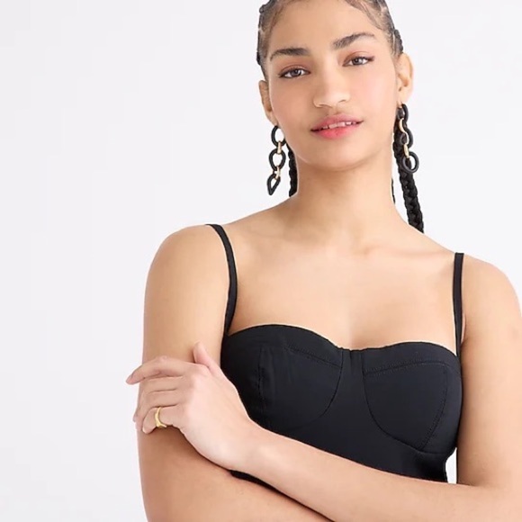 J. Crew Invite sheath dress in crepe BD507 Black 10 LBD - Picture 3 of 9